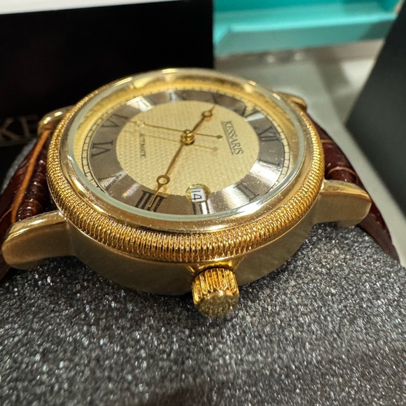 2 Kessaris Automatic Kinetic Wristwatches One for Him and One for Her
